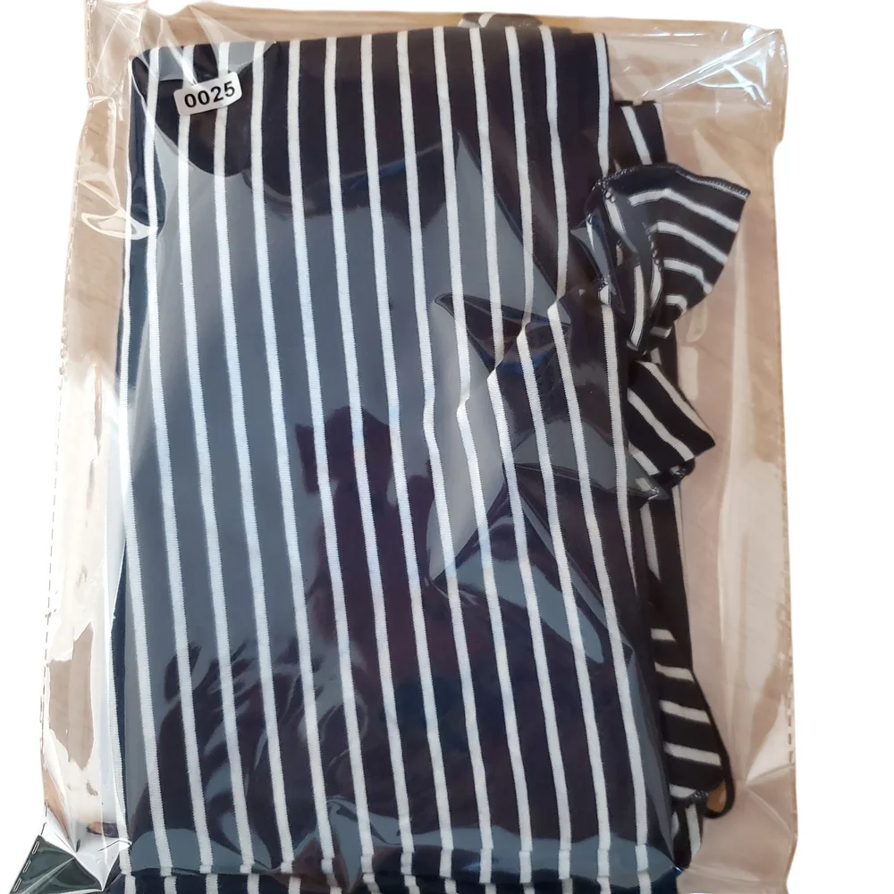 American Living By Ralph Lauren Navy and White Striped Top. XL. Nautical. B0025 - Picture 7 of 9